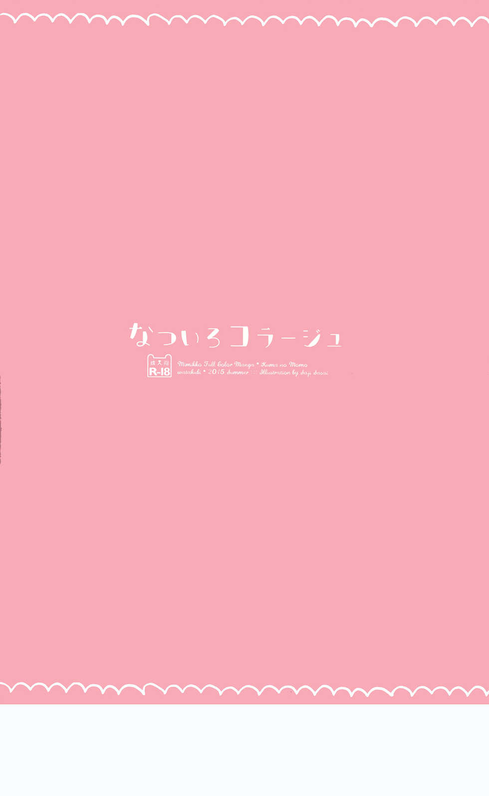 (C88) [Watakubi (Sasai Saji)] Natsuiro Collage - Page 18