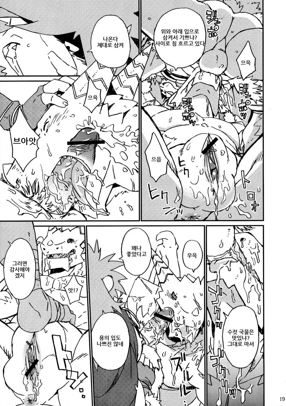 (C83) [Dragon Heart (Various)] TTWR! [Korean] - Page 18