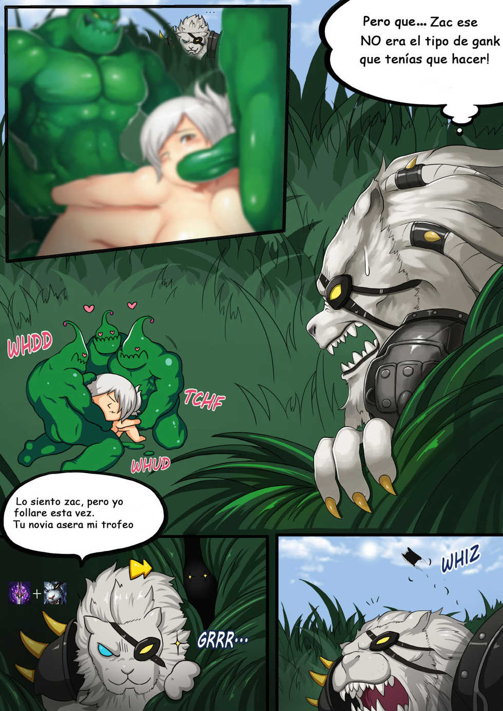 [ABBB] Commission Comics (League of Legends) [Spanish][Uncensored] - Page 4