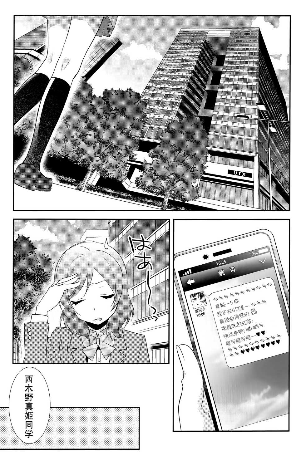 (C89) [Sweet Pea (Ooshima Tomo)] NicoMaki Kanshou Party (Love Live!) [Chinese] [脸肿汉化组] - Page 6