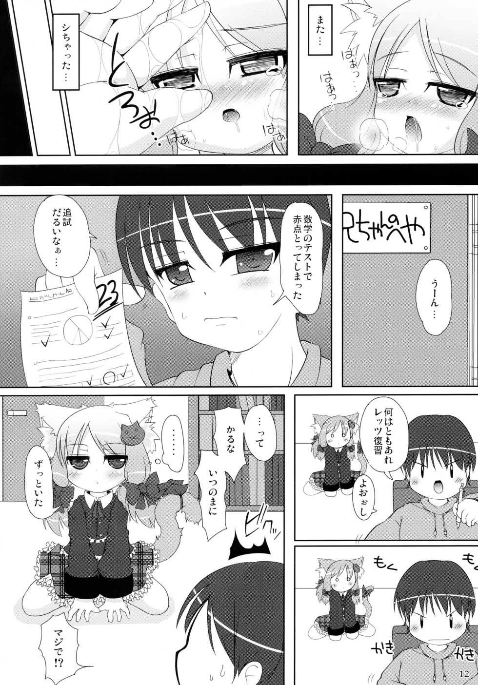 (C88) [cat expert (Nekousa)] Neko Puni! Remix 2 - Page 12