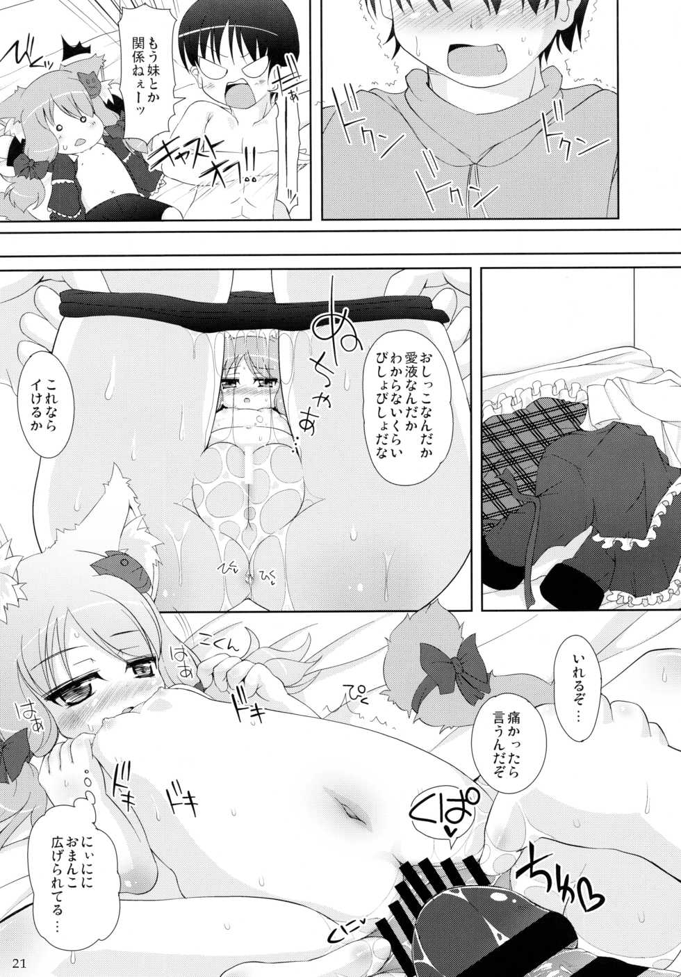 (C88) [cat expert (Nekousa)] Neko Puni! Remix 2 - Page 21