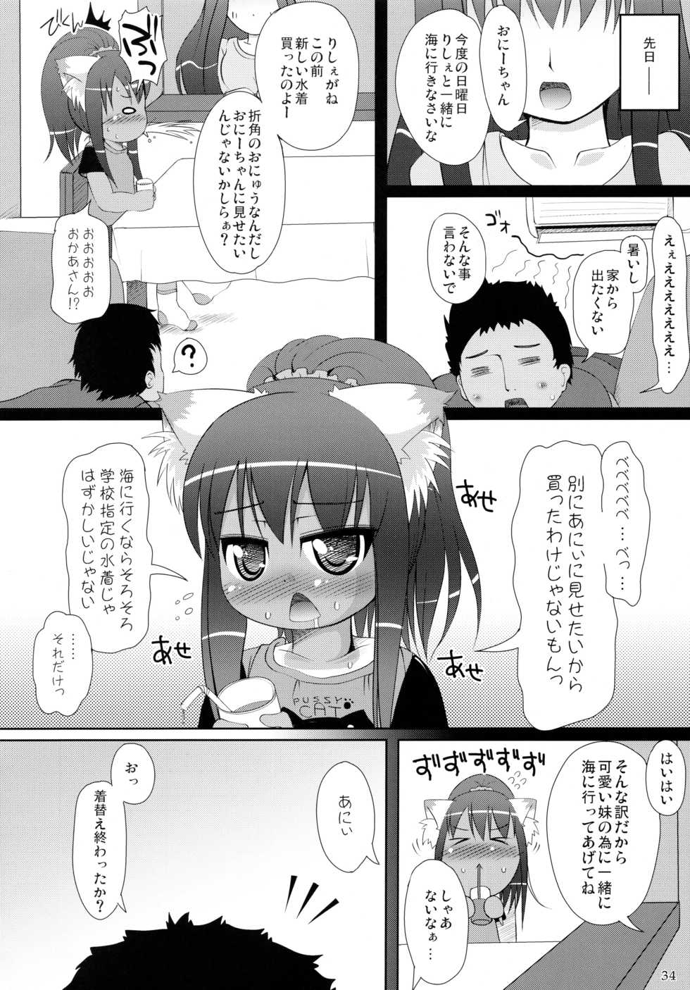 (C88) [cat expert (Nekousa)] Neko Puni! Remix 2 - Page 34