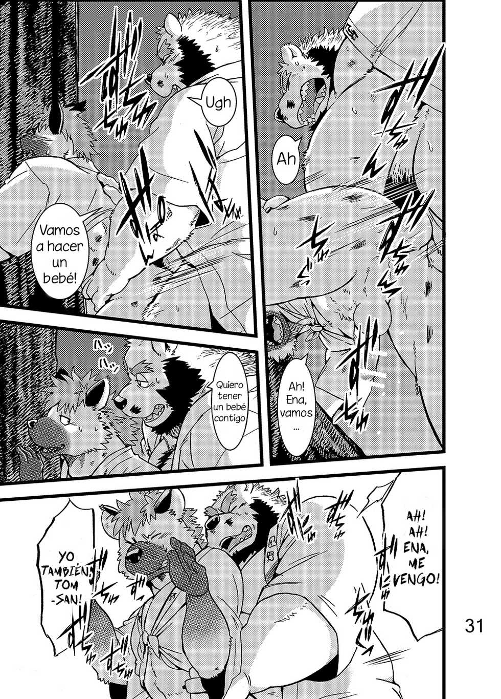 [Garakuta ga Oka (Kumagaya Shin)] Renai Seibi -Toono wa Matsuri Hen- Ni [Spanish] [Tiger_Kanji] [Digital] - Page 32