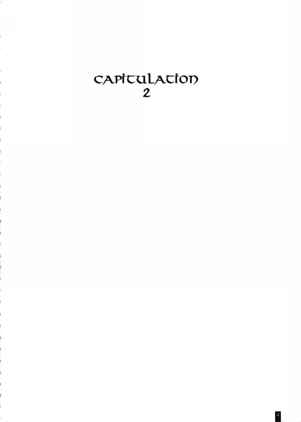(C89) [Kemokomoya (Komori Kei)] CAPITULATION 2 (Valkyria Chronicles) - Page 4