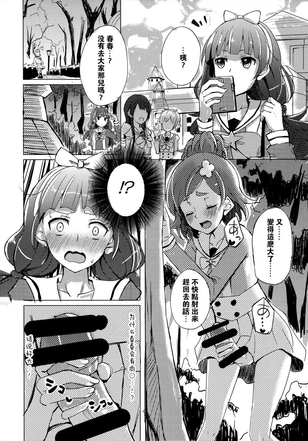 (C88) [grand-slum (Cure Slum)] HaruHaru to Kirara-chan no Naishogoto (Go! Princess PreCure) [Chinese] [沒有漢化] - Page 4