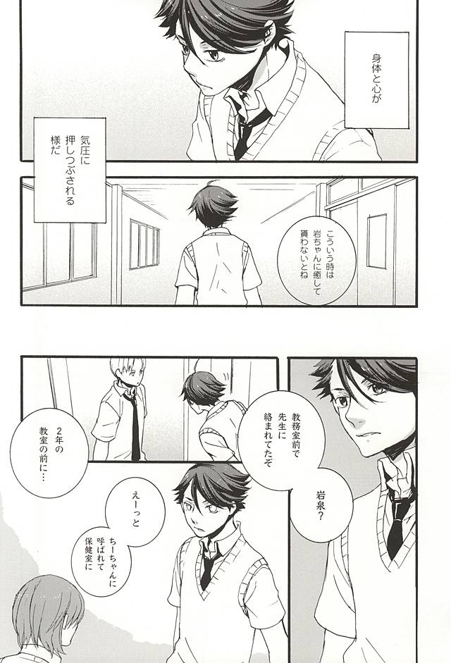 (C88) [mono*unit (Amamoto Kou)] Arashi no Atosaki (Haikyuu!!) - Page 7