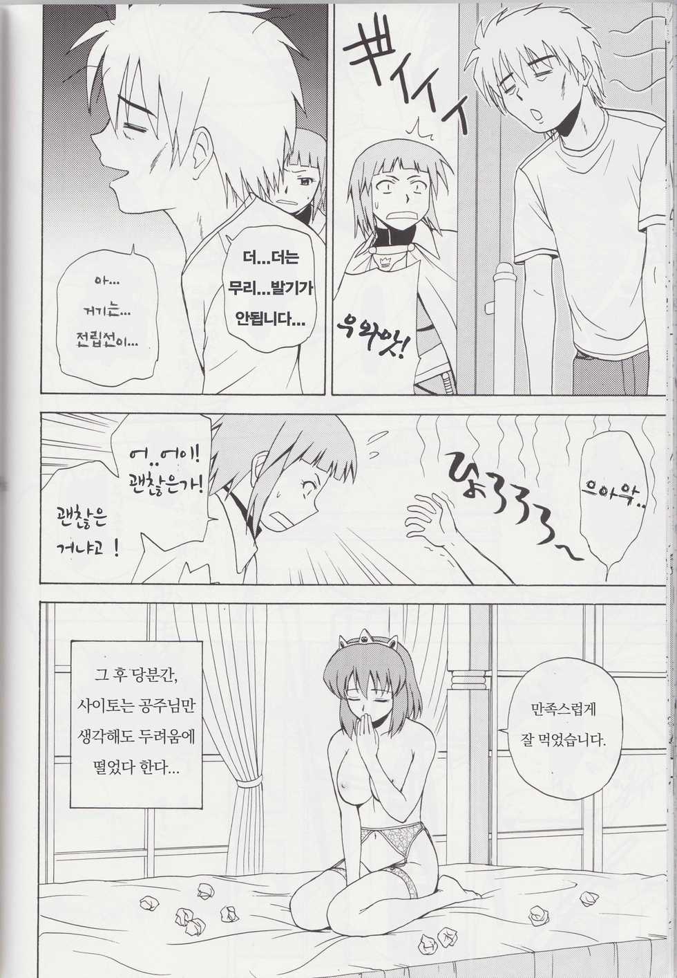 (C75) [G-Scan Corp. (Satou Chagashi)] Le beau maitre 5 | 아름다운 주인님 5 (Zero no Tsukaima) [Korean] [뀨뀨꺄꺄] - Page 19
