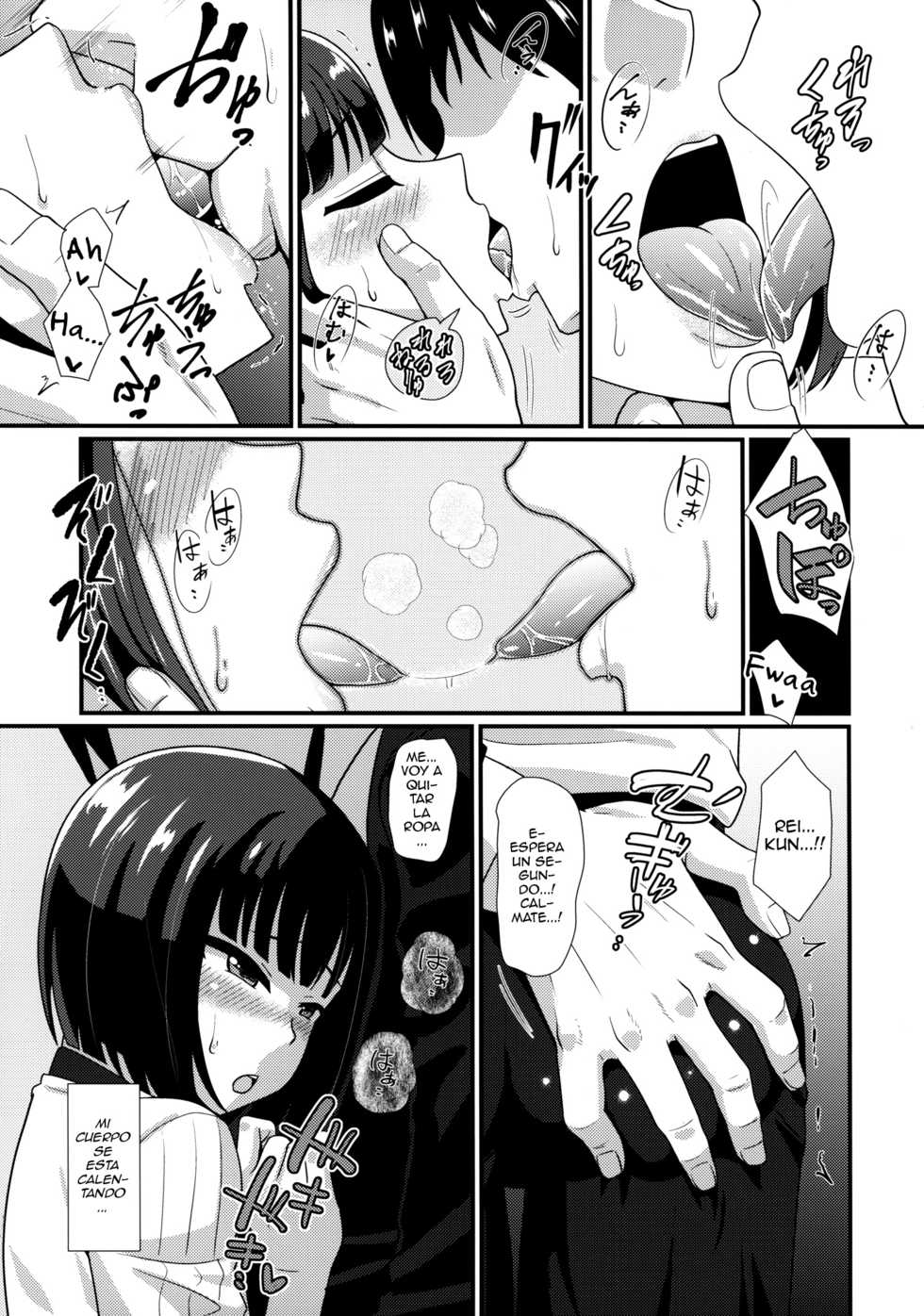 (C88) [Yuunagi no Senryokugai Butai (Nagi Ichi)] Mesu Kagura R (THE IDOLM@STER SideM) [Spanish] {ElMoeDela8} - Page 8