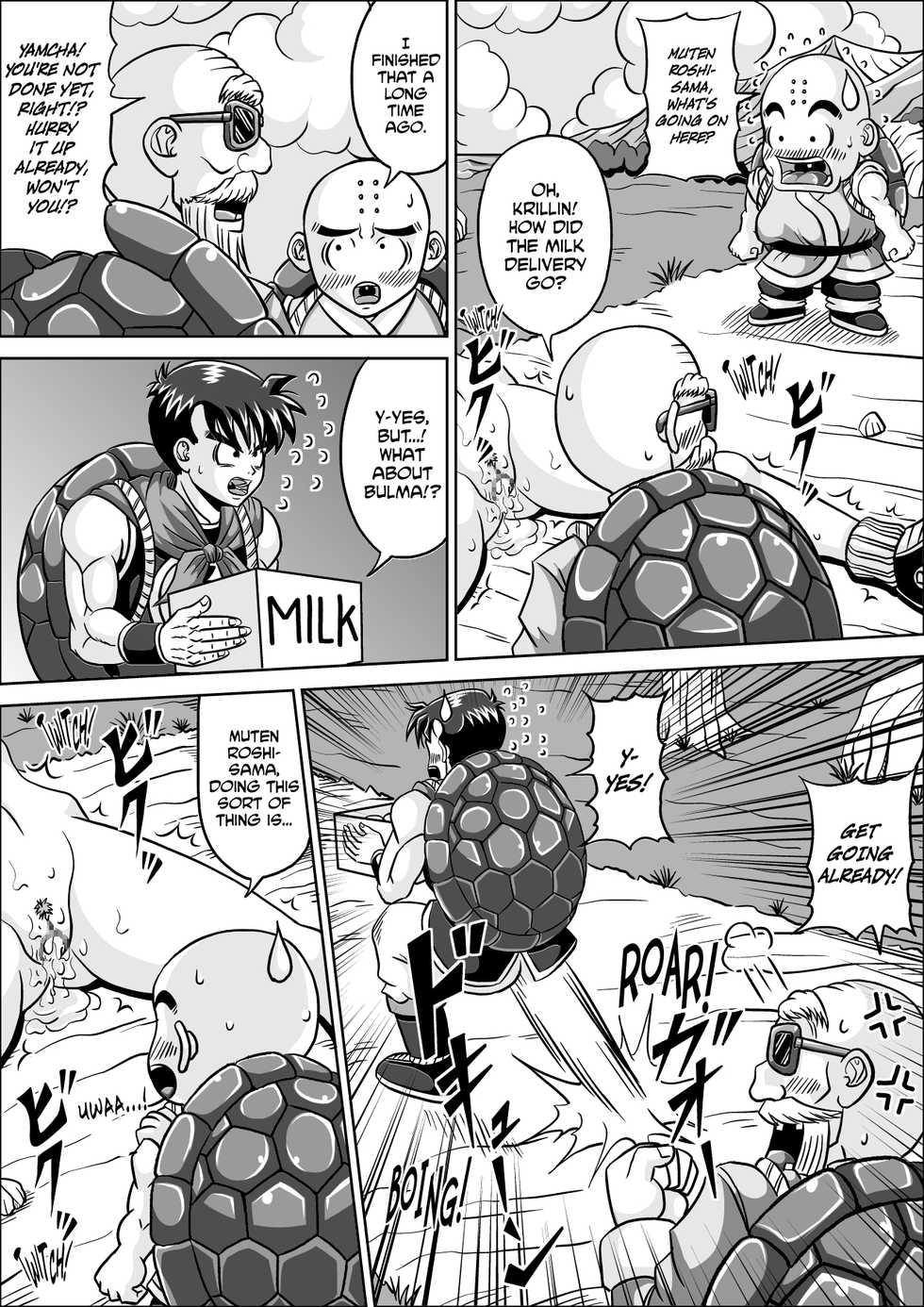 [Pyramid House (Muscleman)] Shugyou Shitetara Koibito Otosarechatta (Dragon Ball) [English] [EHCOVE] - Page 18