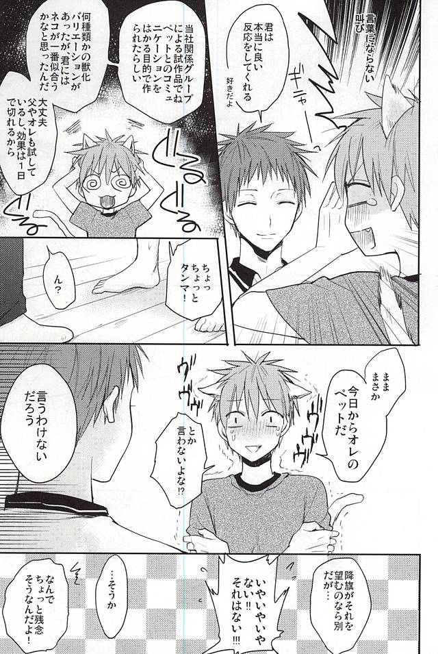 (DC RETURNS 7) [Multi Dennou◎ (Tatsuma Chima)] Motto kikasete? (Kuroko no Basuke) - Page 6