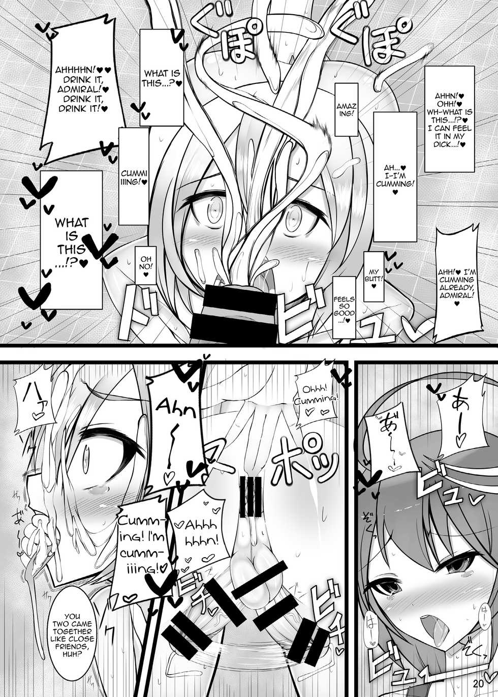 [Kamukamu! (Nmasse)] Otokonoko Teitoku ga 19 to 58 ni GyakuRa Sarechau Hon (Kantai Collection) [English] [Toks] [Digital] - Page 20