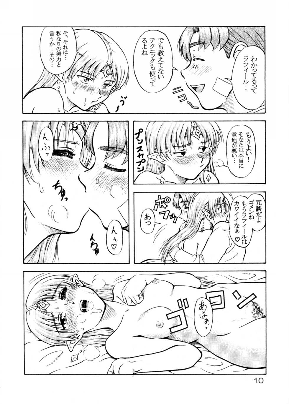 (CR33) [Oretachi Misnon Ikka (Misnon the Great)] Tsuihou Kakugo Special Edition-Phase2- (Seikai no Monshou, Gakuen Senki Muryou) - Page 9