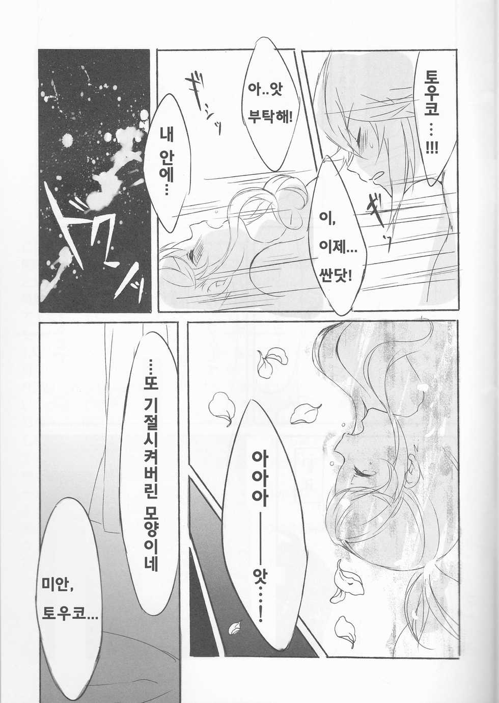 (C85) [my pace world (Kabocha Torte)] Deep love ~Muchuu na Futari~ (Pokémon Black and White) [Korean] - Page 22