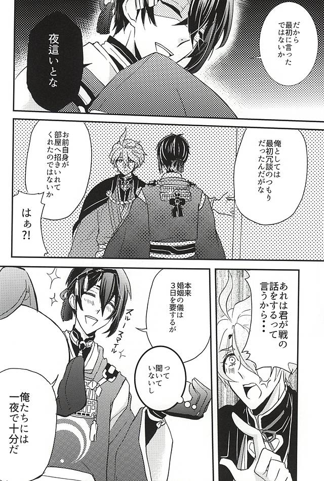 (SPARK10) [Renka (Pirolin)] Ore no Honki Mitemiru ka? (Touken Ranbu) - Page 19
