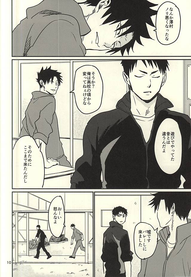 [Monjin (Samonji Monji)] Enkyori Renai Hajimemashita (Haikyuu!!) - Page 7