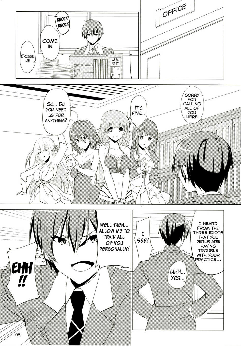 (C87) [Sekine (Sekine Hajime)] Elementario de Ikimashou! (Amagi Brilliant Park) [English] {Hennojin} - Page 5