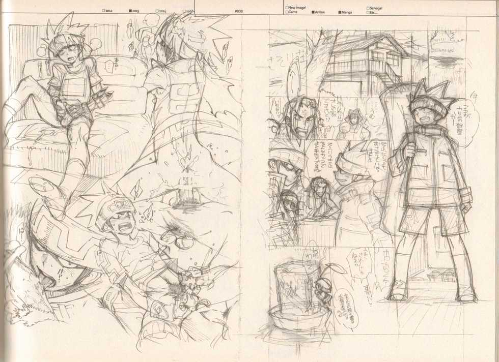 (C87) [Article 60 of Criminal Code (Shuhan)] RaKuGaKi./Monochrome.[Vol:4] (Various) - Page 35