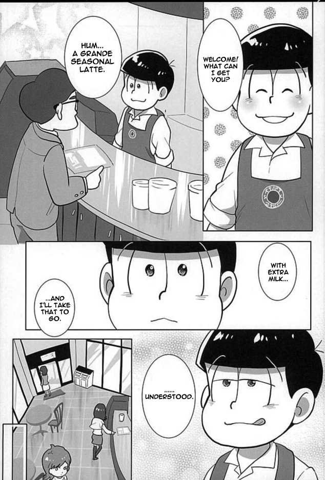 (C89) [Optimism small country (Horikiri Haruto)] Sutabaa no Ura Menu (Osomatsu-san) [English] [Rapinii] - Page 2