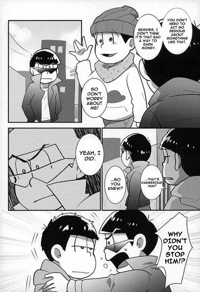 (C89) [Optimism small country (Horikiri Haruto)] Sutabaa no Ura Menu (Osomatsu-san) [English] [Rapinii] - Page 9