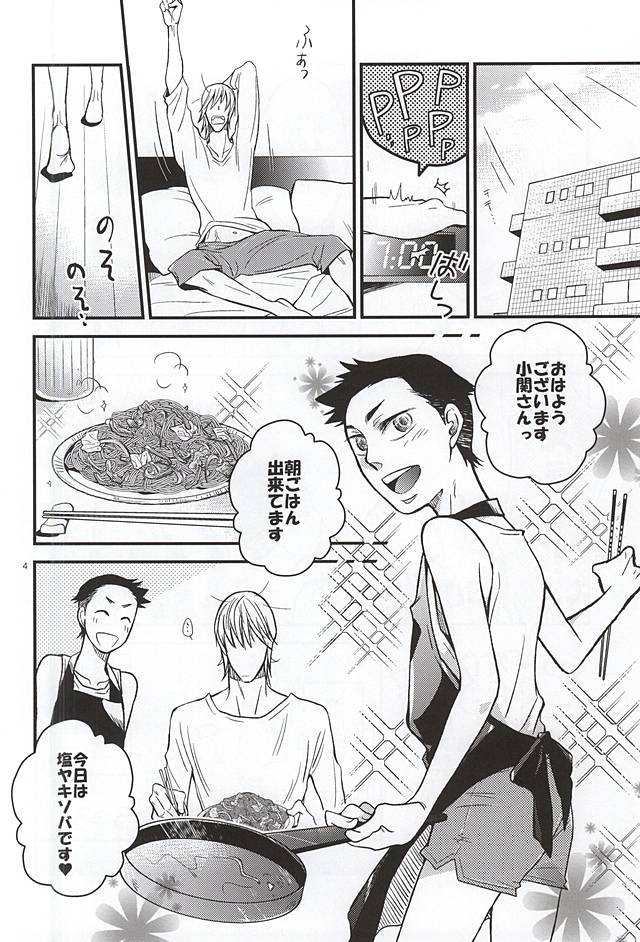 (SPARK10) [9han (VIC)] Gotugou Monogatari. (Yowamushi Pedal) - Page 3