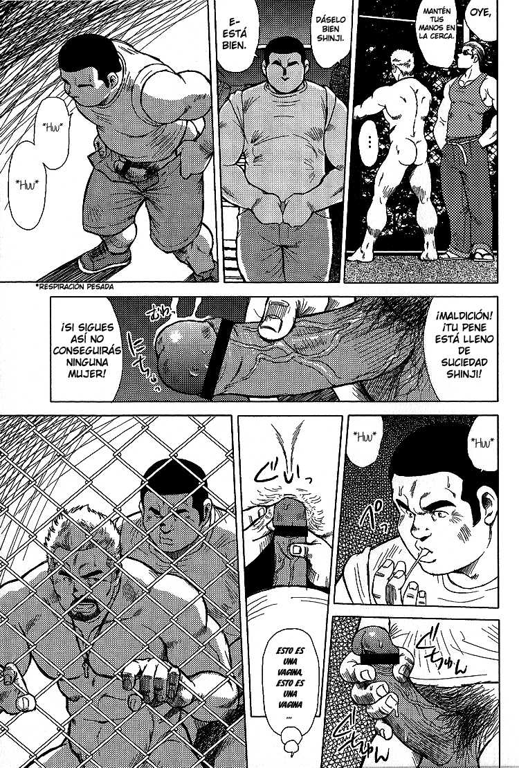 [Ebisubashi Seizou, Kihira Kai] Otokotachi no Mahae capitulo 02 [Spanish] [Tori-traducciones Team] [Bara] - Page 15