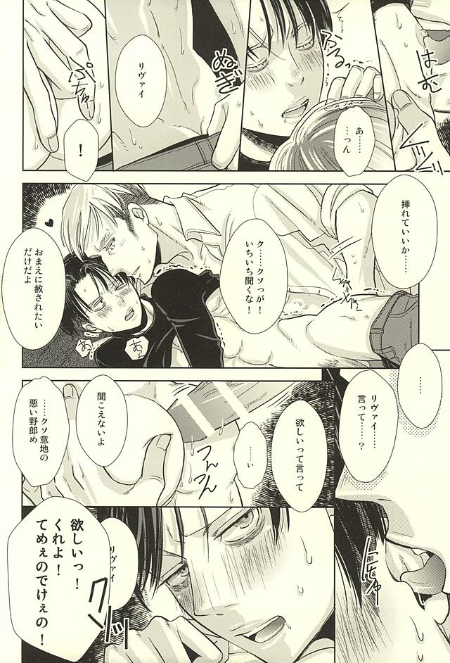(SPARK10) [Lilith (Matthew★Mallow)] Kurai Umi no Mori de (Shingeki no Kyojin) - Page 10
