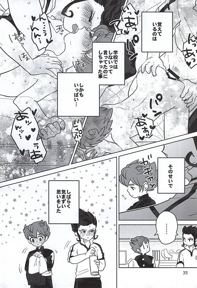 (LEVELCOMPLEX) [root7 (root7)] Ore to Tsurugi to Nise Tsurugi (Inazuma Eleven GO) - Page 33