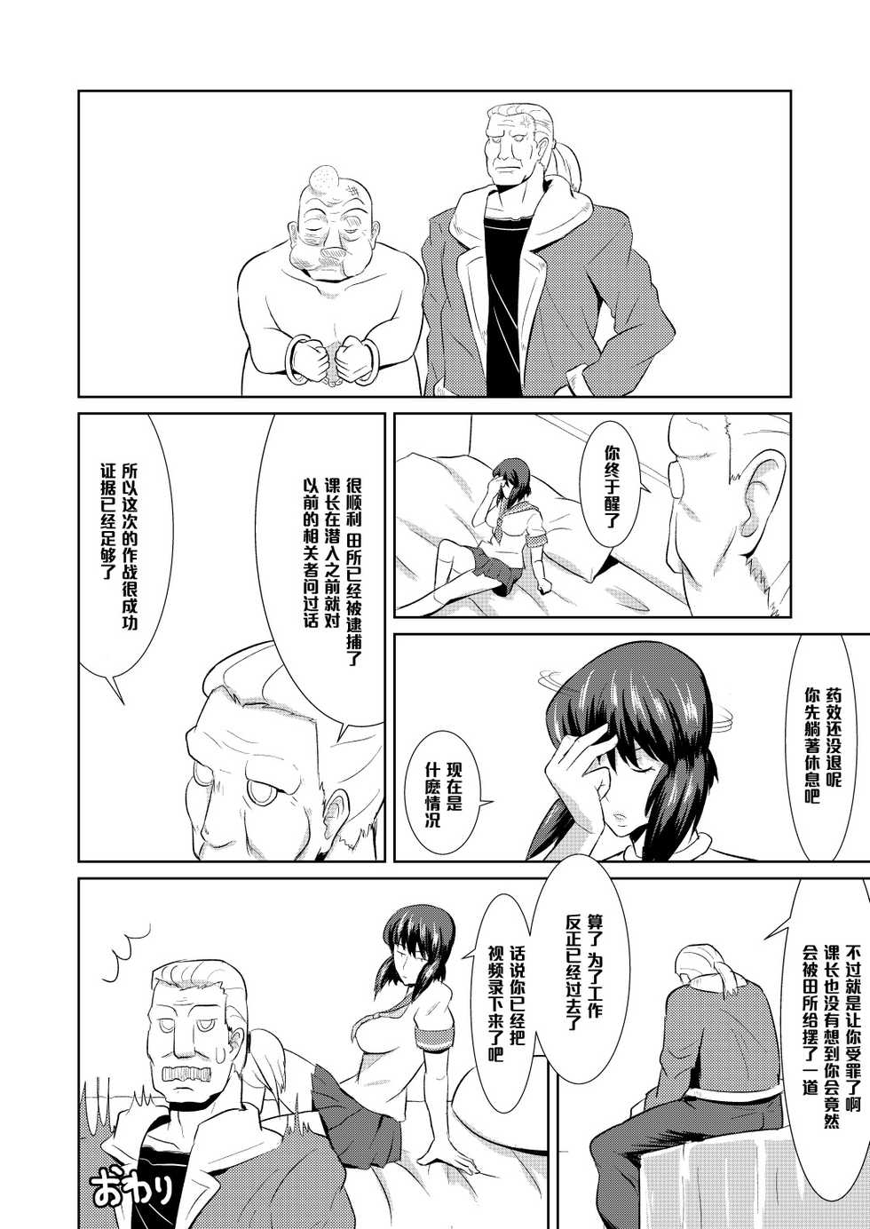 [Poppenheim, Yousai Ningyou (Kamisyakujii Yubeshi, Moeharuka Non)] Sexaroid Shousa ~Kouan no Onna Taichou ga Sennyuu Sousa de Yuuwaku Shite Kitara...?~ (Ghost in the Shell) [Chinese] [黑条汉化] [Digital] - Page 25