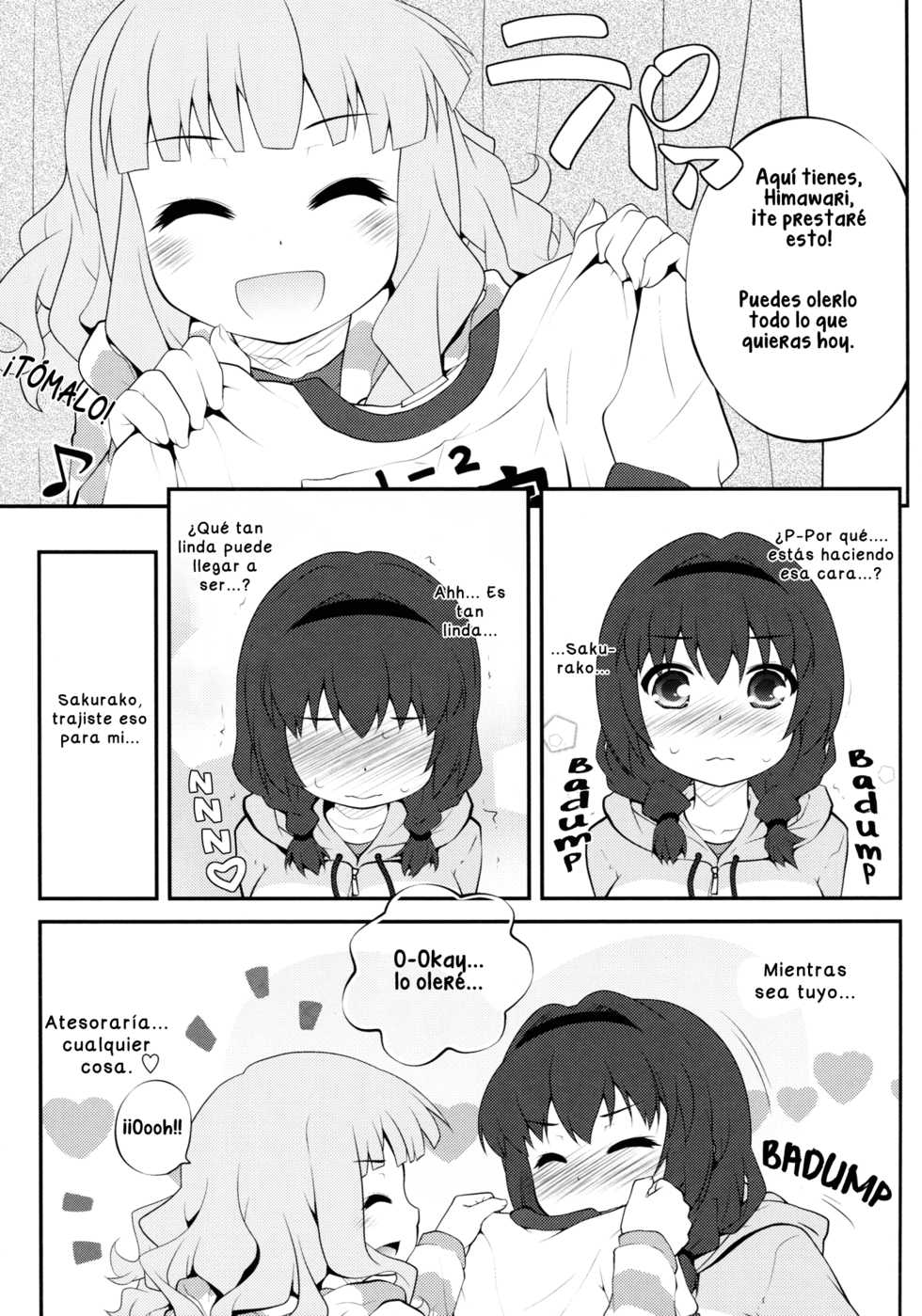 (COMIC1☆7) [Purimomo (Goyac)] Himegoto Flowers 5 | Secret Flowers 5 (YuruYuri) [Spanish] {INY} - Page 8