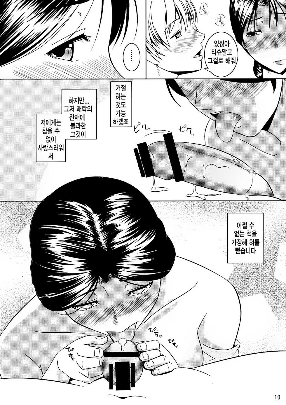 (C81) [Tenguren (Nario)] Boketsu o Horu 10 Junbigou [Korean] - Page 9