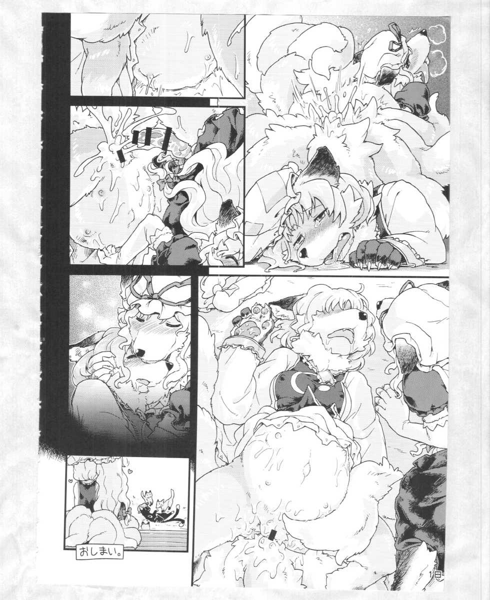 (C88) [Kitsunenomori (Various)] Touhou PLUMFUR 4 (Touhou Project) - Page 17