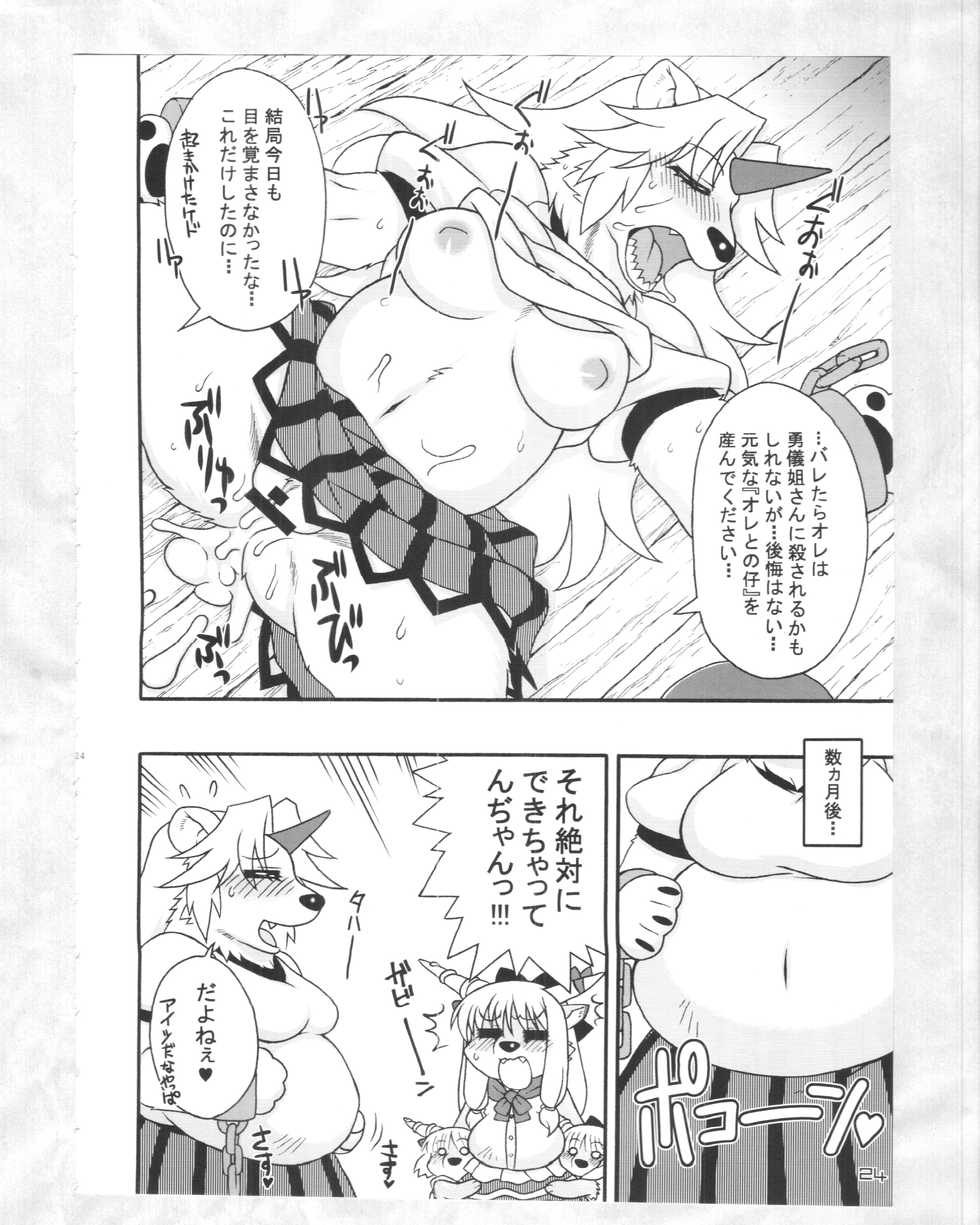 (C88) [Kitsunenomori (Various)] Touhou PLUMFUR 4 (Touhou Project) - Page 23