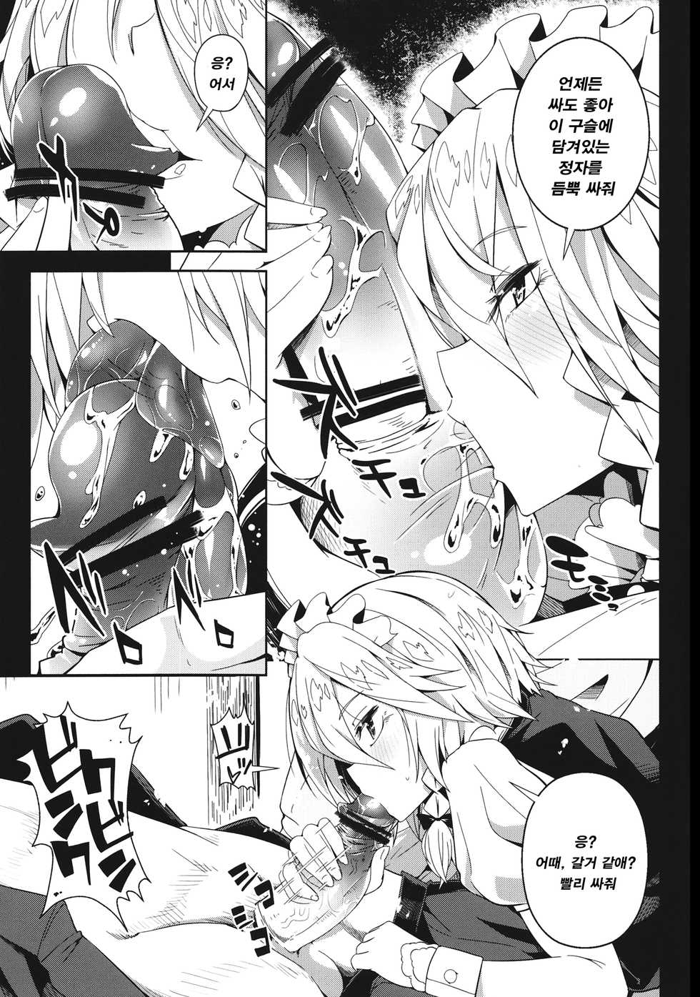 (C84) [Sakurai Dai Energy (Sakurai Energy)] Remember The Time. (Touhou Project) [Korean] - Page 11