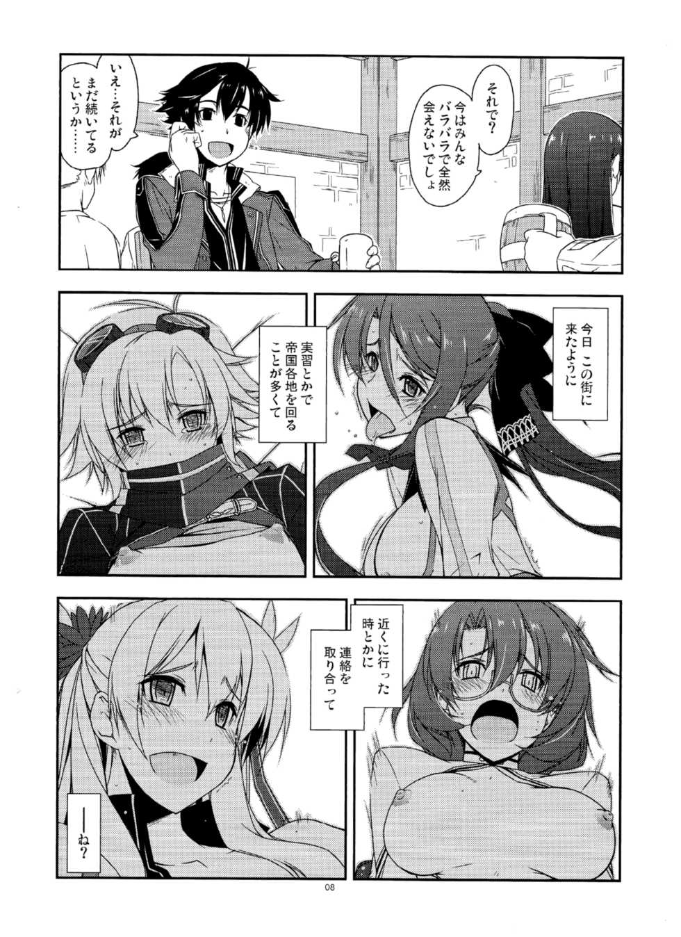 (CSP6) [Angyadow (Shikei)] Sara Ijiri (The Legend of Heroes: Trails of Cold Steel) - Page 7