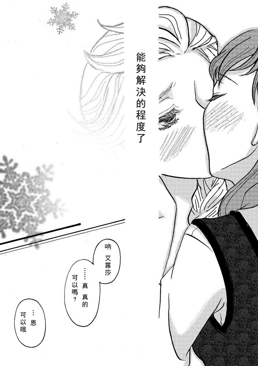 [Nanchuu Erosada] Shiawase na Yukidaruma - A happy snowman | 幸福的雪人 (Frozen) [Chinese] [沒有漢化] - Page 4