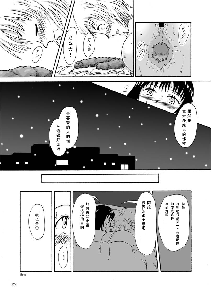 [Namiroji (Shiina Nami)] Hajimete no Yoru [Chinese] [沒有漢化] [Digital] - Page 25