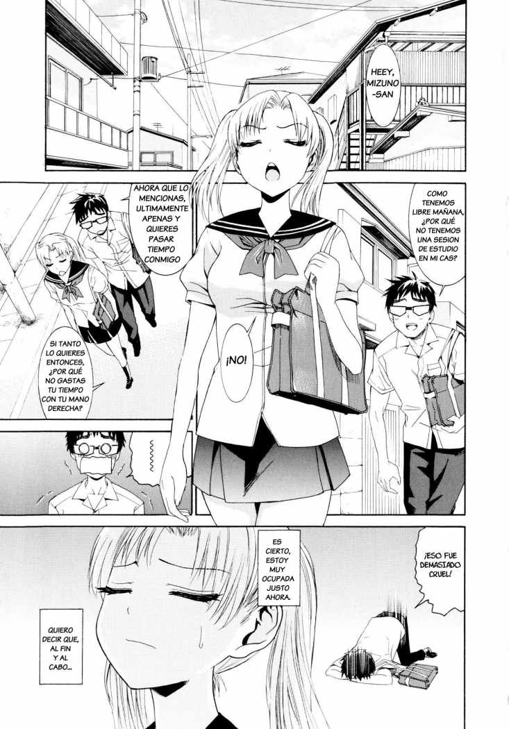 [Enomoto Heights] Yanagida-kun to Mizuno-san Ch. 8 [Spanish] [Decensored] - Page 1