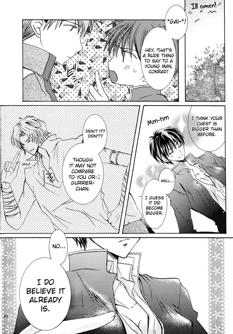 [ZION (Sasameyuki)] Betu Ma!? (Kyo Kara Maoh!) [English] [biribiri] - Page 27