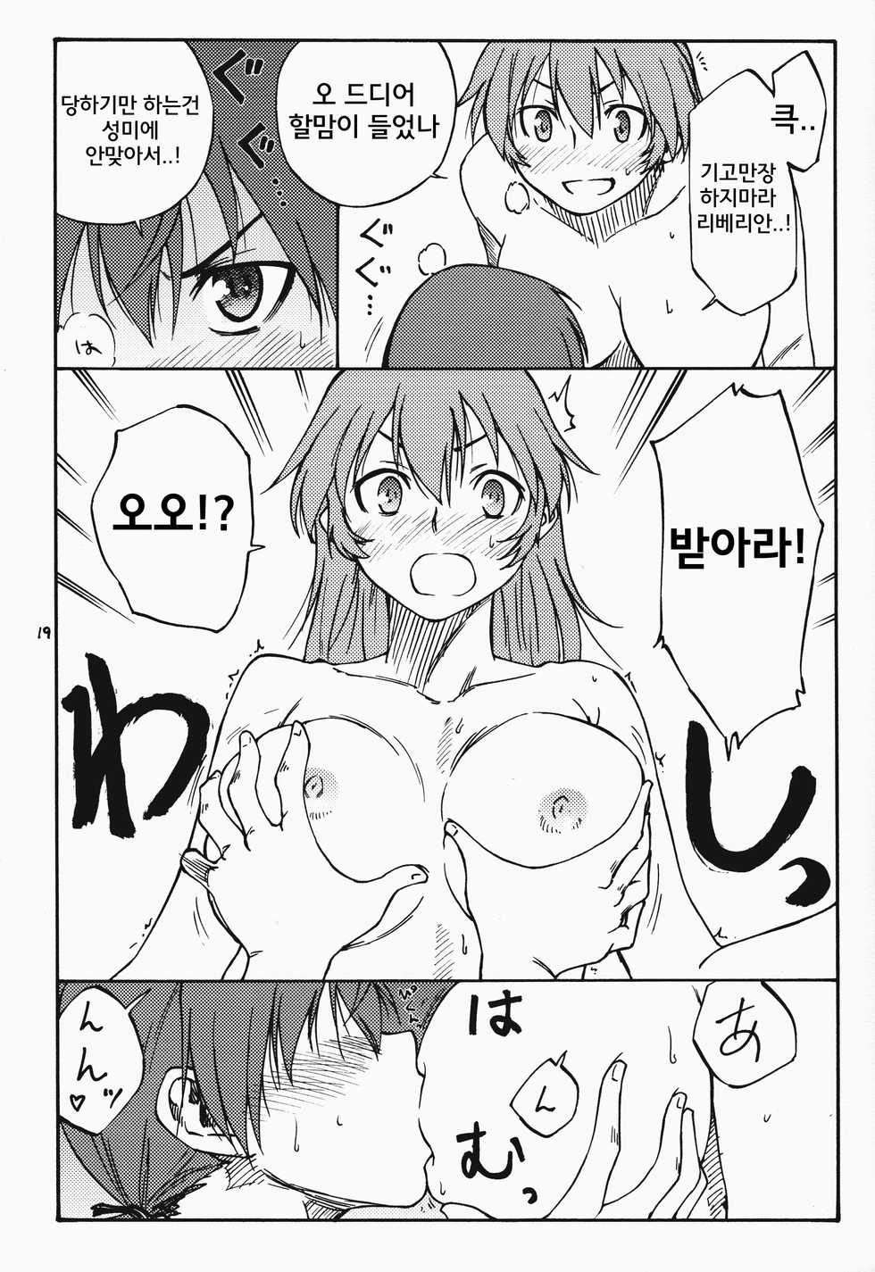 (C79) [real (As-Special)] Mayday! (Strike Witches) [Korean] - Page 19
