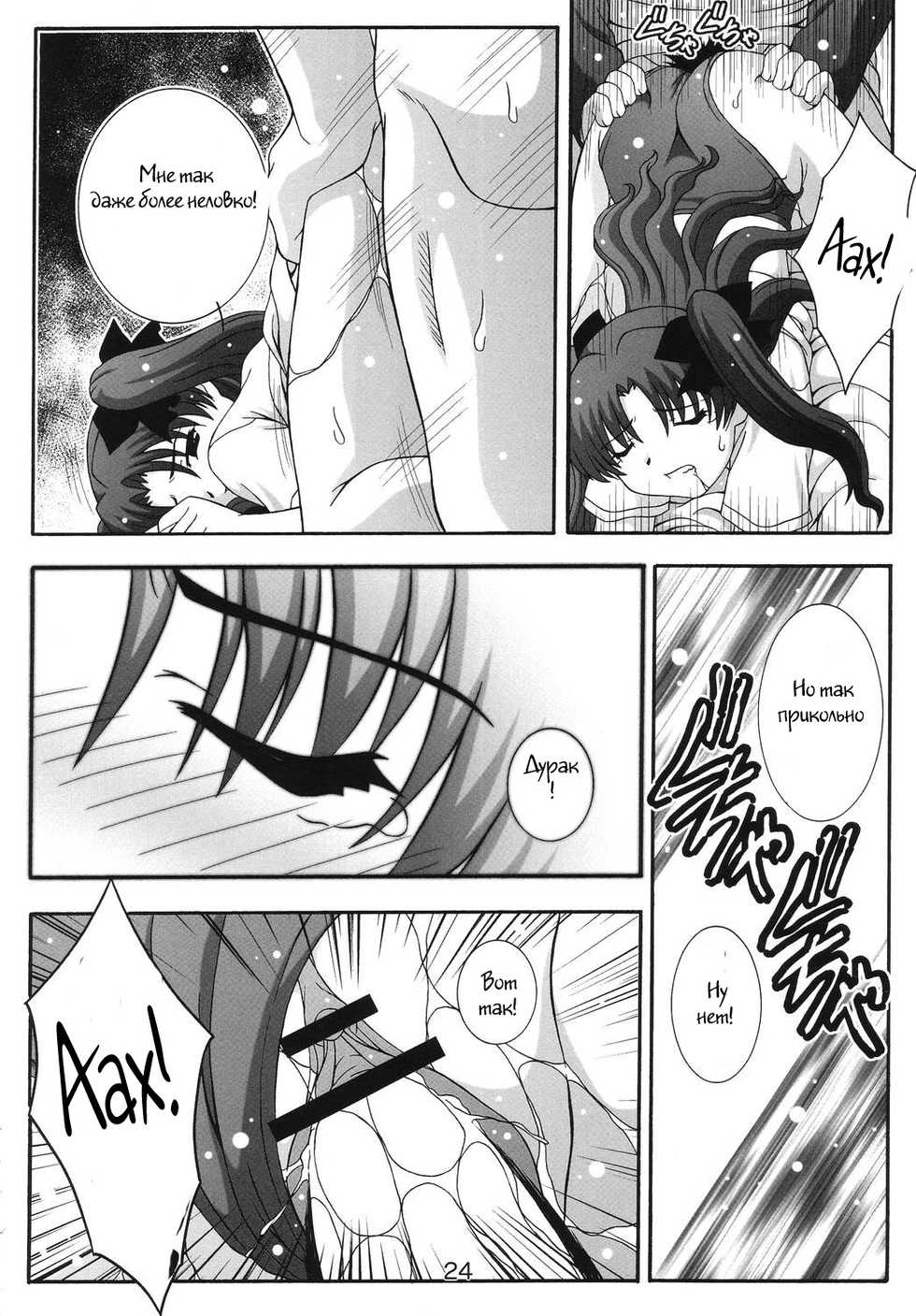 (C67) [Studio Wallaby (Takana Yu-ki)] SECRET FILE NEXT 11 - Fate is capricious (Fate/stay night) [Russian] [Witcher000] - Page 23