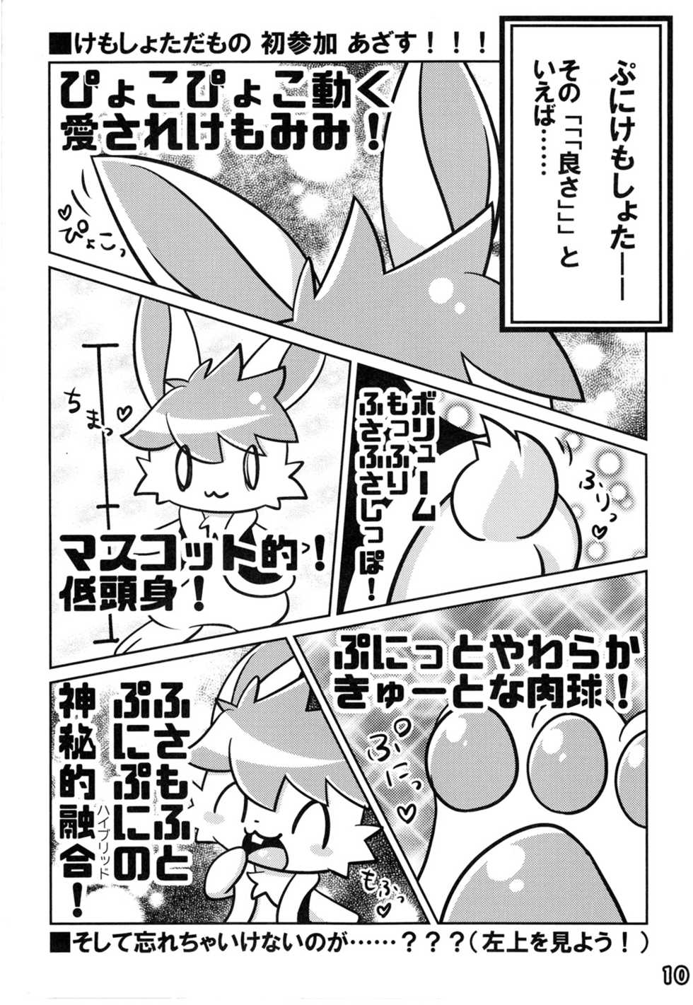 (C89) [Kemono Masshigura. (Various)] Kemoshota Damono 3 - Page 10