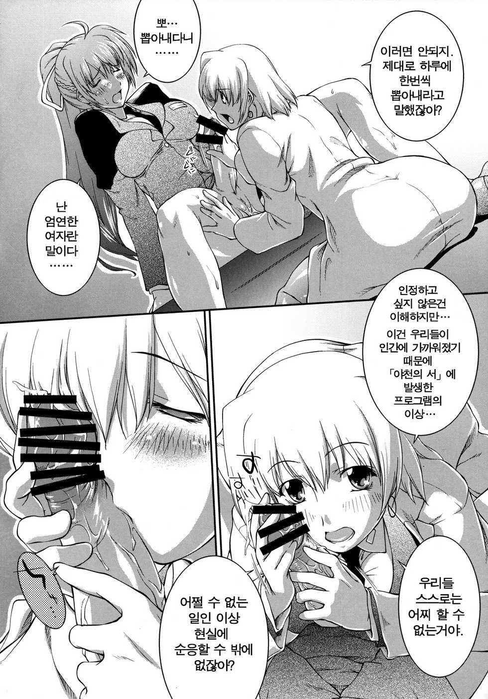 (SC39) [Patricide (John Sitch-Oh)] Skirt no Shita no Gekijou (Mahou Shoujo Lyrical Nanoha StrikerS) [Korean] - Page 7