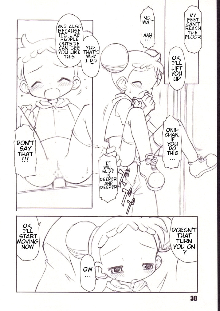 (Puniket 5) [BBB-Extra (Chuushin Kuranosuke)] Little Flower (Ojamajo Doremi) [English] [ATF] - Page 29