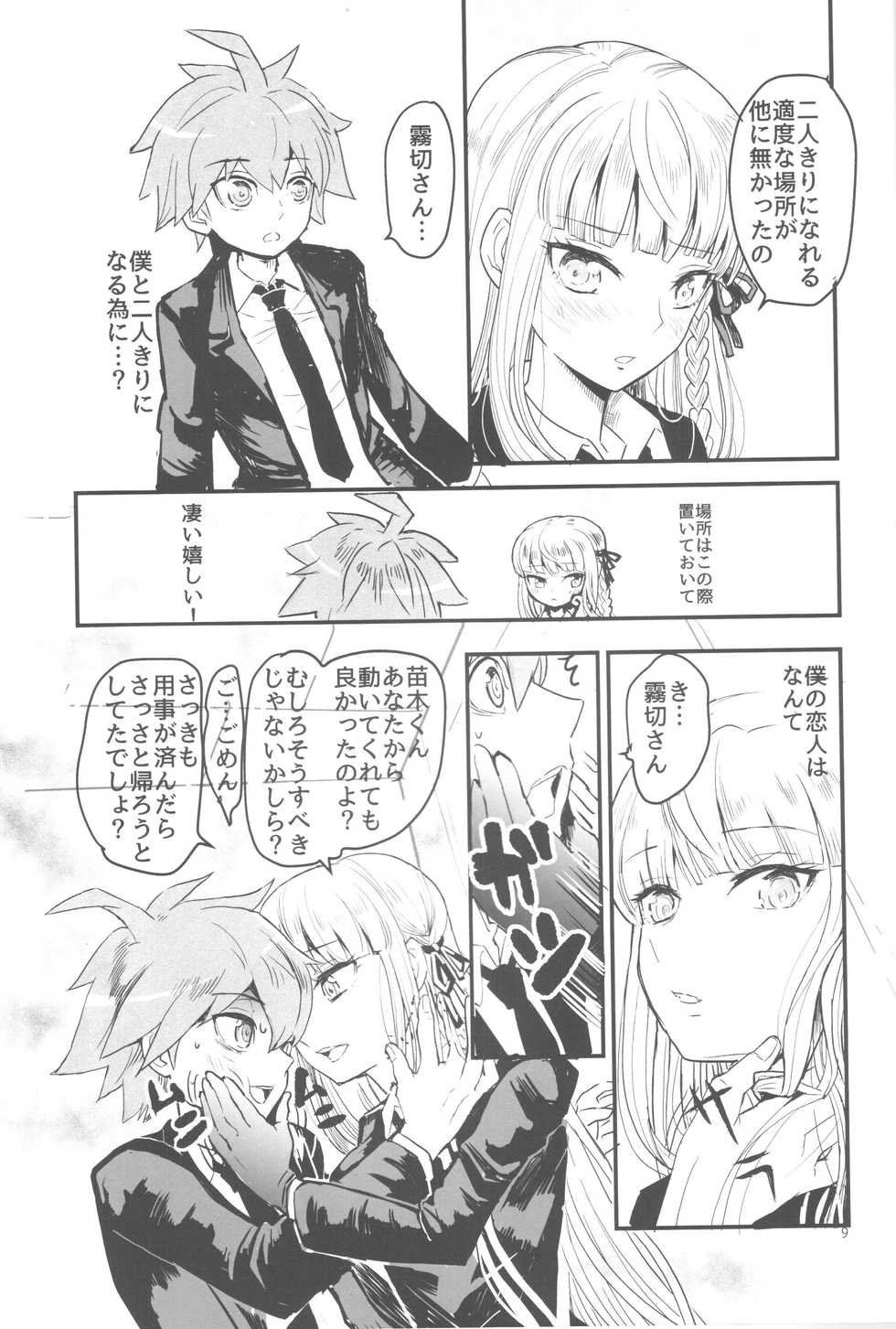 (C87) [Picosolenodon (322g)] Misshitsu de keisotsu (Danganronpa) - Page 7