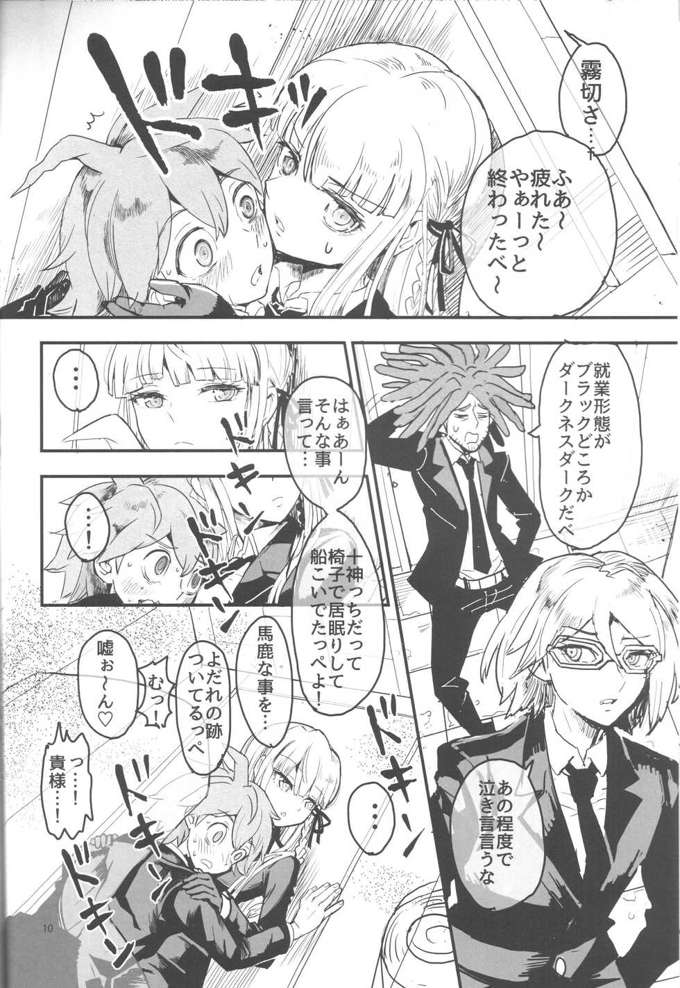 (C87) [Picosolenodon (322g)] Misshitsu de keisotsu (Danganronpa) - Page 8