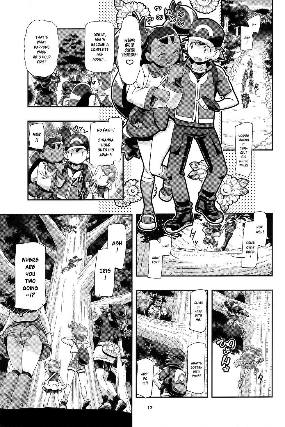 (C89) [Gambler Club (Kousaka Jun)] PM GALS Iris no Turn!! | PM GALS Iris's Turn!! (Pokémon) [English] [Risette] - Page 12