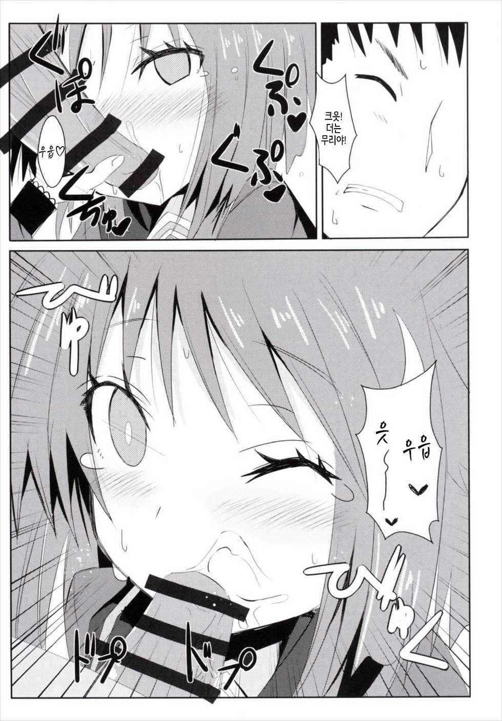 (C89) [Kuro to Kane no Hane (Hizaka)] Yayoi, Hyoujou ga Katai Dakenan Desu (Kantai Collection -KanColle-) [Korean] [Team Fangall] - Page 12