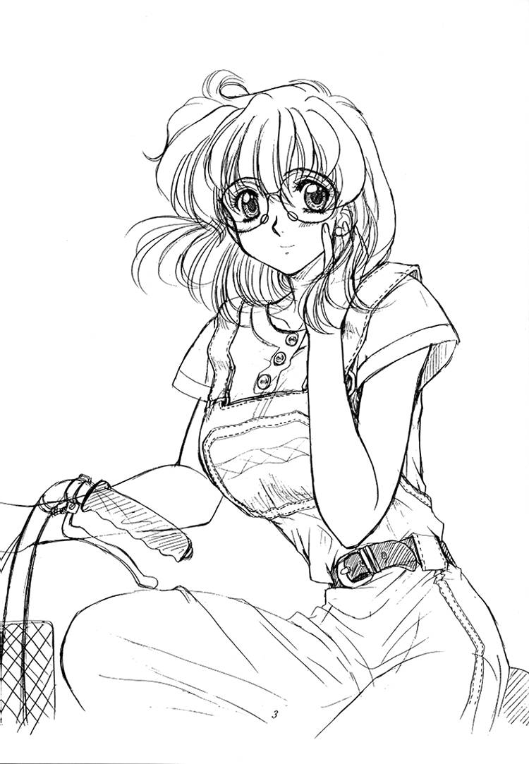 (C53) [Fukumaden (Ohkami Tomoyuki)] Madan Musume Koori (Doki Doki Pretty League) - Page 2