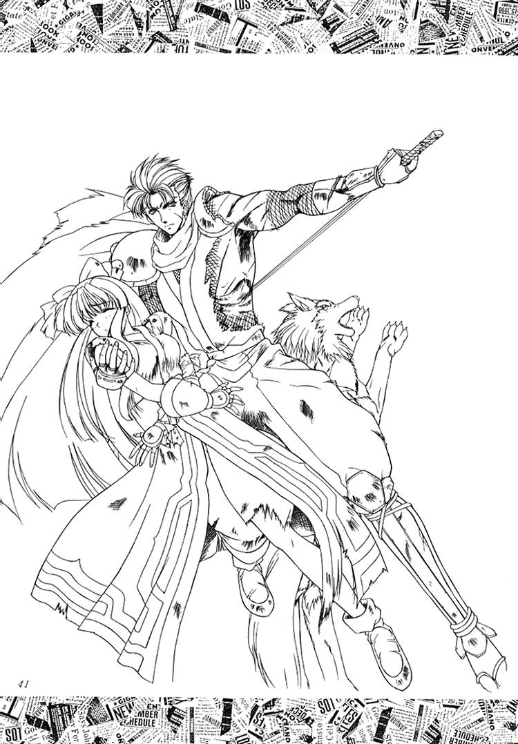 (C53) [Fukumaden (Ohkami Tomoyuki)] Madan Musume Koori (Doki Doki Pretty League) - Page 40